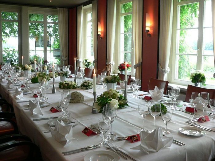 Gedeckter Tisch